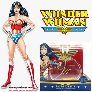 DC Wonder Woman Diana Prince Eau De Toilette Spray 100ml น้ำหอมลิขสิทธิ์แท้กลิ่นหอมสุดเซ็กซี่ใหม่ล่าสุดสำหรับผู้หญิง