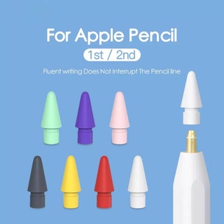 7 สี Pastel หัวปากกา Apple Pencil รุ่น 1/2 High Sensitivity Nib ใช้แทนหัวสึก เทียบแท้ เกรด A