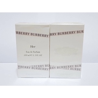 Burberry Her EDP 100ml กล่องซีล