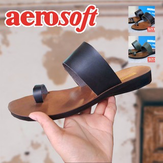 รองเท้าแตะวินเทจ Aerosoft รองเท้าผู้ชาย รองเท้าผู้หญิง แอโรซอฟต์ หูหนีบนิ้วโป้ง มี 3 สี