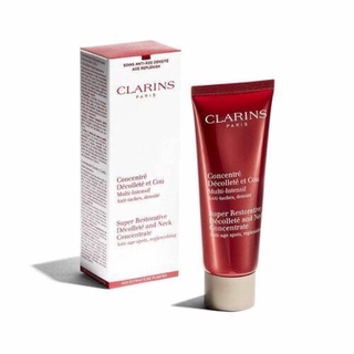 ครีมบำรุงผิวแผ่นอกและลำคอ Clarins Super Restorative Decollete and Neck Concentrate 75ml.