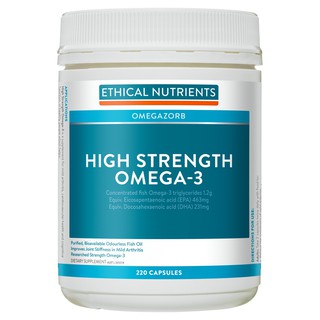 Ethical Nutrients High Strength Omega-3 220 Capsules