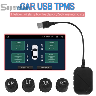 Sup เครื่องวัดความดันลมยางรถยนต์ Usb 3 . 0 Tpms สําหรับ Android