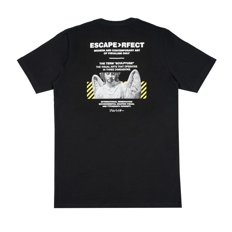 เสื้อยืด Escaperfect Sculpture Black Clearance เสื้อยืด
