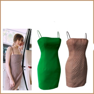 selena dress (ชุดเดรสสั้น) #เดรส #ใส่เที่ยว สินค้าพร้อมส่ง