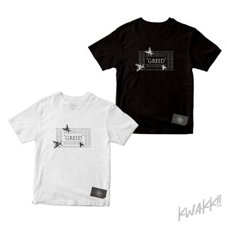 เสื้อยืดคอกลมแบรนด์ KWAKK!! – GREED II