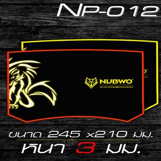 แผ่นรองเมาส์ Mouse PAD (แบบผ้า) NUBWO