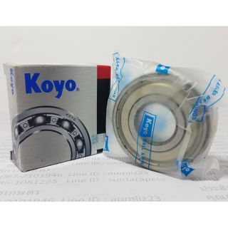 ลูกปืน Koyo 6304ZZCM แบบฝาปิดแบบเหล็ก 20×52×15 mm งานทั่วไป Koyo แท้ JAPAN ตลับลูกปืน APSHOP2022