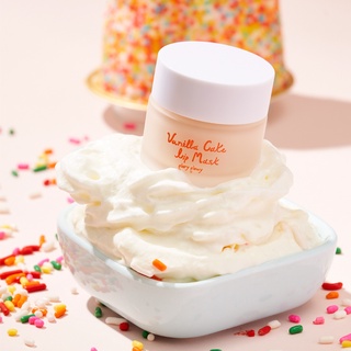 GLOWYGLOWY VANILLA CAKE LIP MASK -ลิปมาส์กลิ่นวานิลลาเค้ก บำรุงให้ริมฝีปากนุ่มชุ่มชื้น