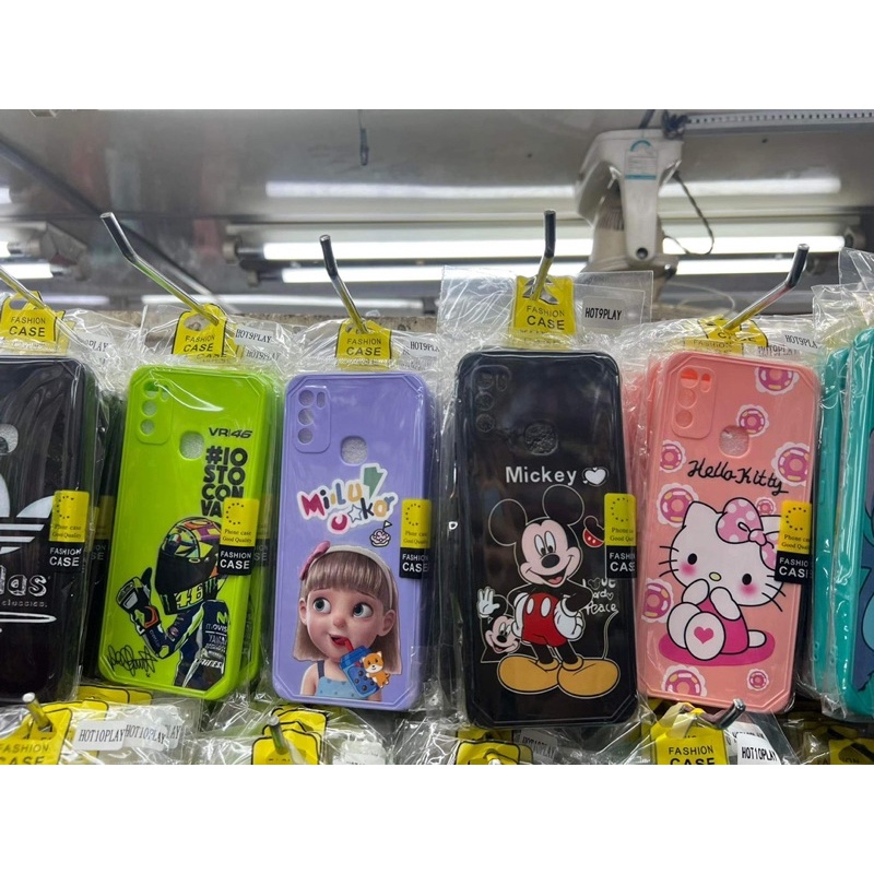 TPU เคสนิ่ม ลายการ์ตูน infinix Hot 12i / Hot9play / Hot 10play / Smart 5กันกล้อง สินค้ามีพร้อมส่ง #Infinix