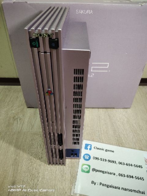 Sony Playstation 2 Ps2 Scph Sa Sakura งานสะสม Shopee Thailand