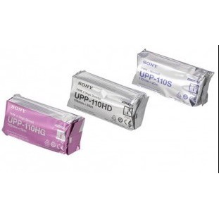 กระดาษอัลตร้าซานด์ X10 ม้วน (ยกกล่อง) ยี่ห้อ SONY Thermal paper for Ultrasound (UPP-110S,UPP-110HD,U