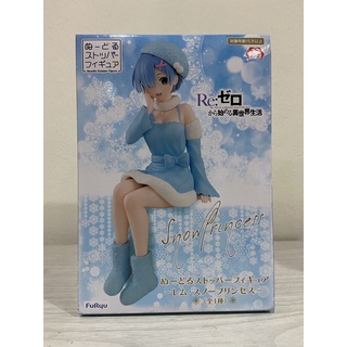 ❗️Lot Jp🇯🇵❗️Furyu Re : Zero Rem ~ Snow Princess ~ เรม รีซีโร่ Noodle Stopper Figure