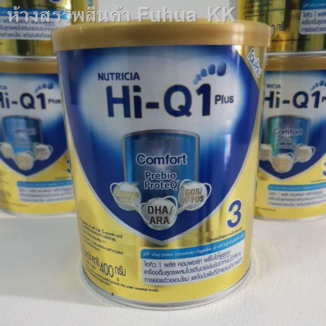 ✸hi q นมผง ไฮคิว คอมฟอร์ท 1พลัส (Hi q comfort 1 plus) สูตร 3 ×6 กป. Exp 20/7/21 ffq0