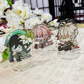 พวงกุญแจ สแตนดี้ อะคริลิค เกนชินอิมแพ็ค  Acrylic Standie keychain Genshin Impact