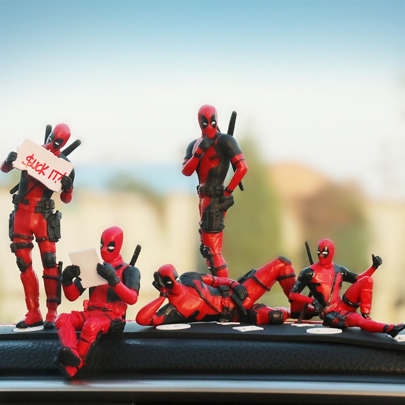 โมเดลฟิกเกอร์ PVC รูปภาพยนตร์ X-men The Avengers Deadpool 10 รูปแบบ ของเล่นสําหรับเด็ก 1 ชิ้น