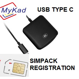 ACS ACR39U-UF เครื่องอ่านการ์ดอัจฉริยะ (USB Type C) สําหรับ SIMPACK REGISTRATION + MyKAD SDK/APP