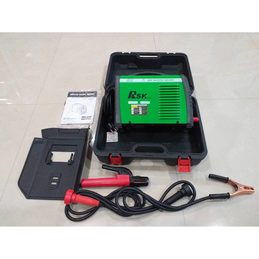 RSK ตู้เชื่อม Mini Inverter IGBT 400A พร้อมกระเป๋าอย่างดี มีอุปกรณ์ทุกอย่างให้ครบ !!!ราคาดี!!!