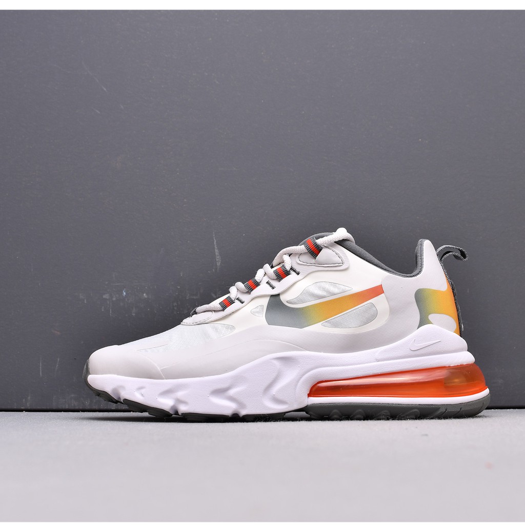100 Original Nike Air Max 270 React Corporate Grade Air Cushion Half Palm Running Shoes w2ixv