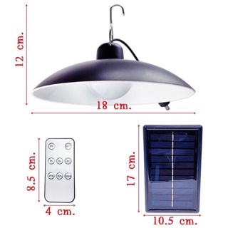 cherry โคมไฟพร้อมแผงโซล่าเซลล์ โคมไฟวินเทจ 210W หลอดไฟพลังงานแสงอาทิตย์ PAE-5210