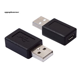 【OPHE】อะแดปเตอร์เชื่อมต่อ Mini USB Male to Micro USB Female B M/F สีดํา