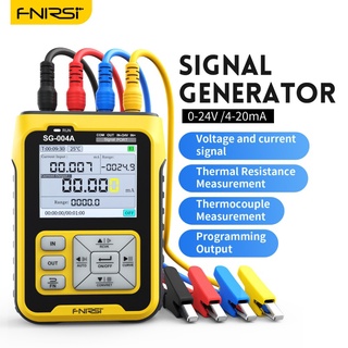 FNIRSI SG-004A Signal Generator 0-24V 4-20mA Adjustable Current Voltage Simulator Simulator for PLC DCS System Debugging