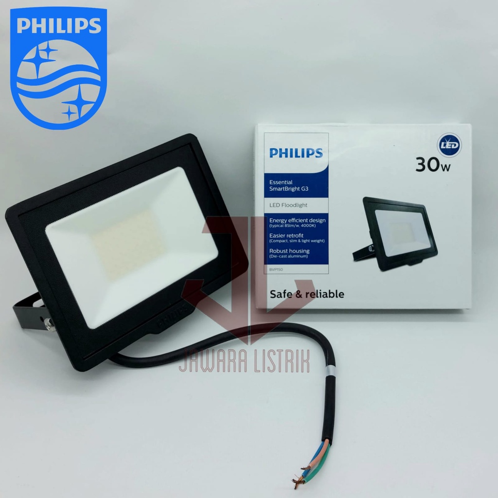 ไฟฟลัดไลท์ PHILIPS LED BVP150 30W 30 WATT W SPOTLIGHT
