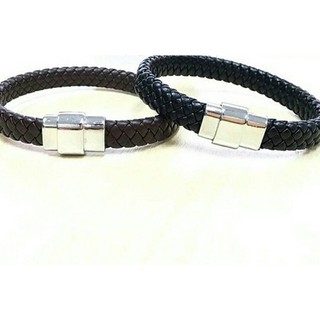 nn_braceletสายรัดข้อมือ RASTACLAT รหัส 094 สร้อยข้อมือหนัง หัวแม่เหล็ก