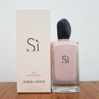 【ของแท้ 💯% 】⚡️ส่งฟรี 🚚 น้ำหอม Giorgio Armani Si Fiori EDP 100 ml. *กล่องขาย* ( Siสีชมพู )