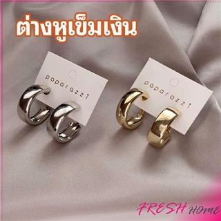 ต่างหู s925  ตุ้มหู เครื่องประดับ ต่างหูโลหะชุบ silver needle earrings