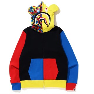 BAPE MEDICOM TOY BE@R SHARK FULL ZIP sweater