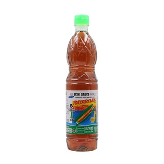 หอยหลอดน้ำปลาแท้ขวดพลาสติก 700ซีซี Genuine clam fish sauce plastic bottle 700 cc.