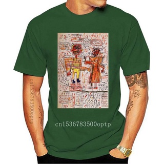 ใหม่ เสื้อยืดลําลอง แขนสั้น ลาย Jean Michel สไตล์วินเทจ ฮาราจูกุ สตรีท สีชมพู Dbhlll85Lldiei06Size S-5XL