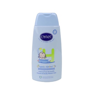 Enfant เจลอาบน้ำและสระผมเด็ก อองฟองต์ Organic Head &amp; Body Wash Gel 300 ml