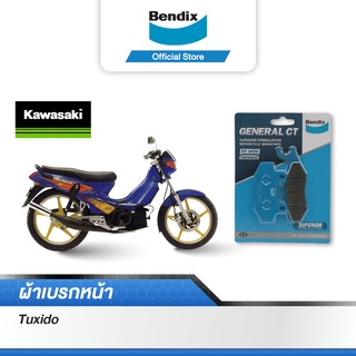 Bendix ผ้าเบรค KAWASAKI Tuxido /Leo 120 /Neo Max110 ดิสเบรคหน้า (MD2)