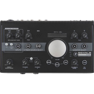 Mackie Big Knob Studio*ของแท้รับประกันศูนย์* Studio Monitor Controller USB Audio Interface, ฟรี Plug-in/Power Supply