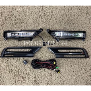 ไฟตัดหมอก สปอร์ตไลท์ HRV LED แสงขาว  ปี2022 foglamp hrv sportlight new hrv HONDA NEW HR-V ปี 2022 led ทรงห้าง