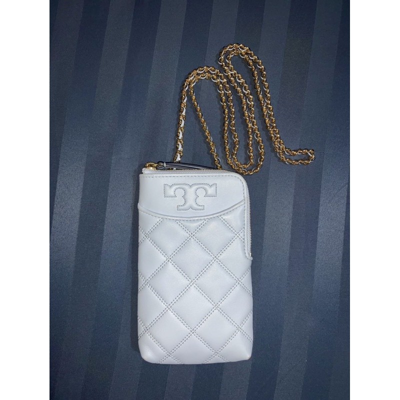 Tory Burch savannah phone crossbody กระเป๋าสะพายข้าง กระเป๋าใส่มือถือ  แท้?% | Shopee Thailand