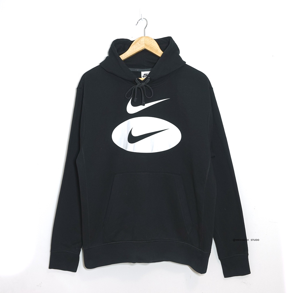 เสื้อฮู้ดไนกี้ รุ่น Nike Sportswear Swoosh League Fleece Pullover Hoodie - Black ⚫ #VeryRare