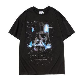 T-shirt  VETEMENTS ใหม่พิมพ์หลวมปักผ้าฝ้ายแขนสั้นเสื้อยืดแขนสั้นS-5XL
