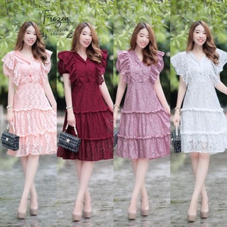 Fashion In My Life เสื้อผ้าแฟชั่น เสื้อจั้มสูท เสื้อเข้าเซต เสื้อ 2 ชิ้น เดรส มี 4 สี แดง ขาว โอรส ชมพูกะปิ