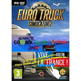 Euro TRUCK SIMULATOR 2 CD DVD เกมแล็ปท็อปสําหรับคอมพิวเตอร์