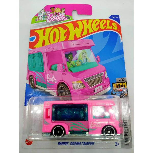 Hot Wheels Barbie Dream Camper / Car Food truck Hotwheels รถ บาร์บี้