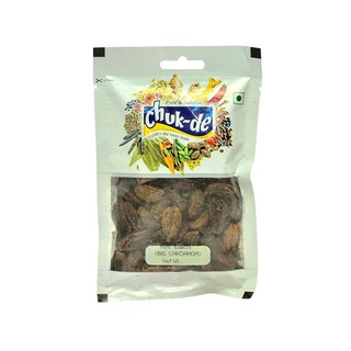 Chuk-De Black Cardamom (Moti Elaichi) 100g กระวานดำ (โมติเอลาอิชิ)