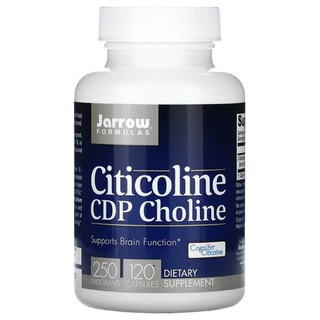 [ พร้อมส่ง ]🇺🇸Jarrow Formulas, Citicoline, CDP Choline, 250 mg, 120 Capsules🇺🇸