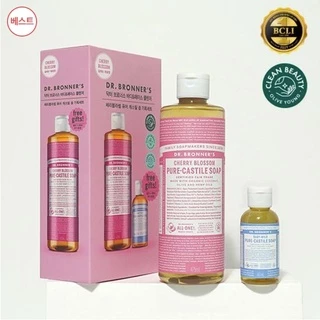 Dr.Bronner's Pure Castile Soap (Lavender, Cherry Blossom, Earl Grey, Tea Tree, Citrus Orange, Rose) 475ml, 950ml