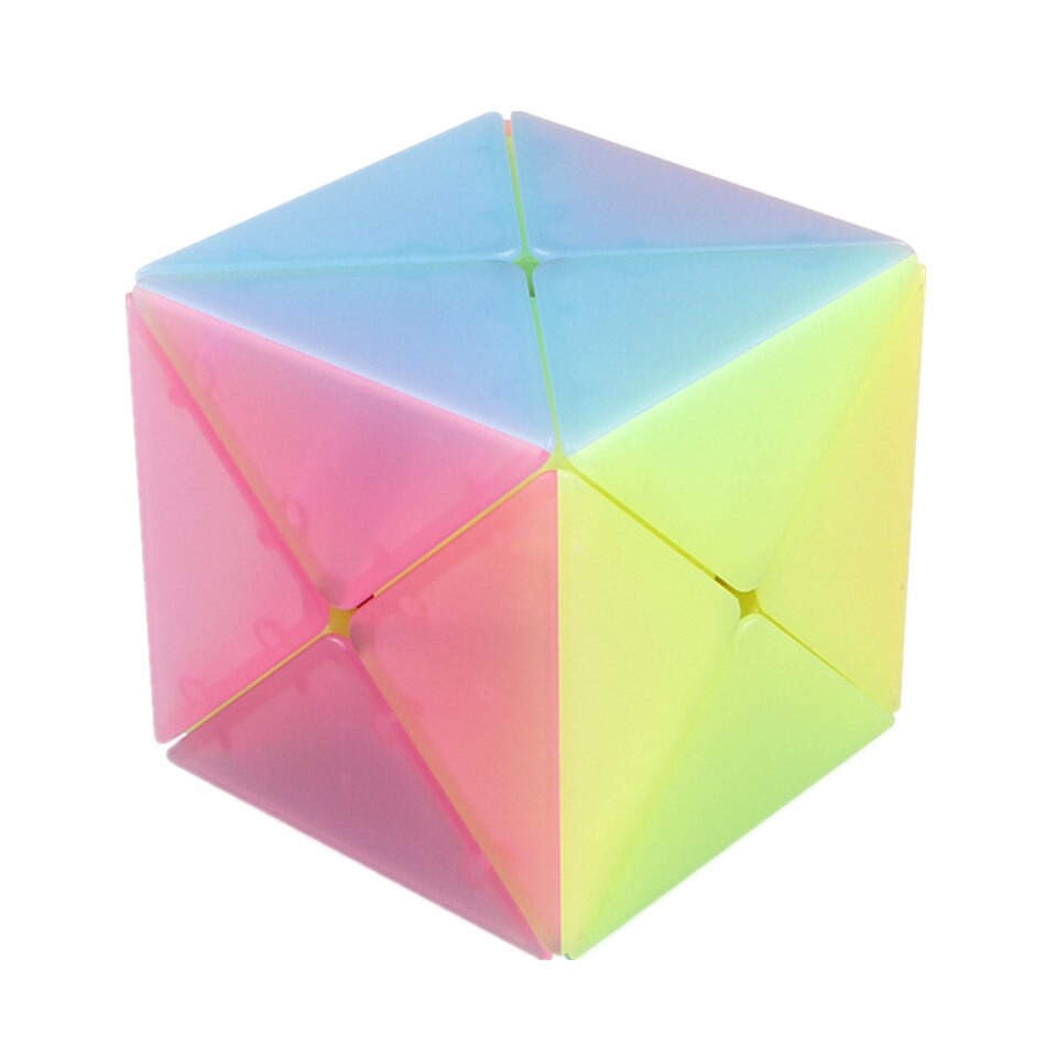 รูบิค แปลก ๆ รูบิค ของแท้ อย่างดี Qiyi X Cube 2x2 Jelly color Magic Cube Speed Cube rubix cube qiyi 