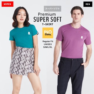 INO &amp; SIAM THAILAND เสื้อคู่รัก เสื้อยืดคอกลม ผ้านุ่มพิเศษ Premium Super Soft