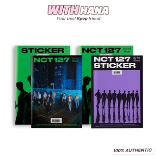 [READY STOCK] NCT 127 - STICKER [STICKY / SEOUL CITY / STICKER ver.] [Free gift: Polaroid + Sticker]