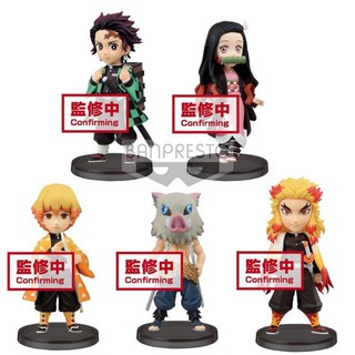 [ของแท้]​ WCF Demon Slayer: Kimetsu no Yaiba ครบเซต 5 ตัว &lt;Lot HK&gt;